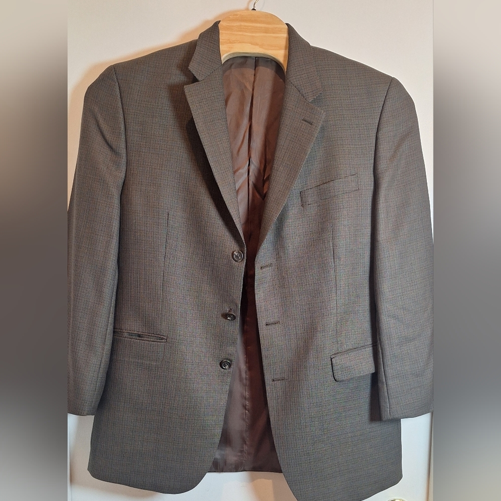 Ralph Lauren Black Label Men's 44L Green‎ Sport Coat Jacket Wool Fabric